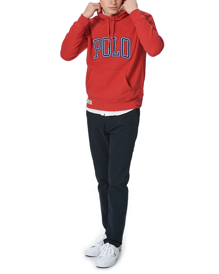 Herre | Gensere | Polo Ralph Lauren | Logo Hoodie Starboard Red