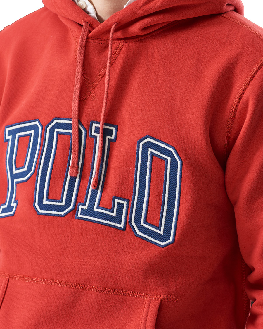Herre | Gensere | Polo Ralph Lauren | Logo Hoodie Starboard Red