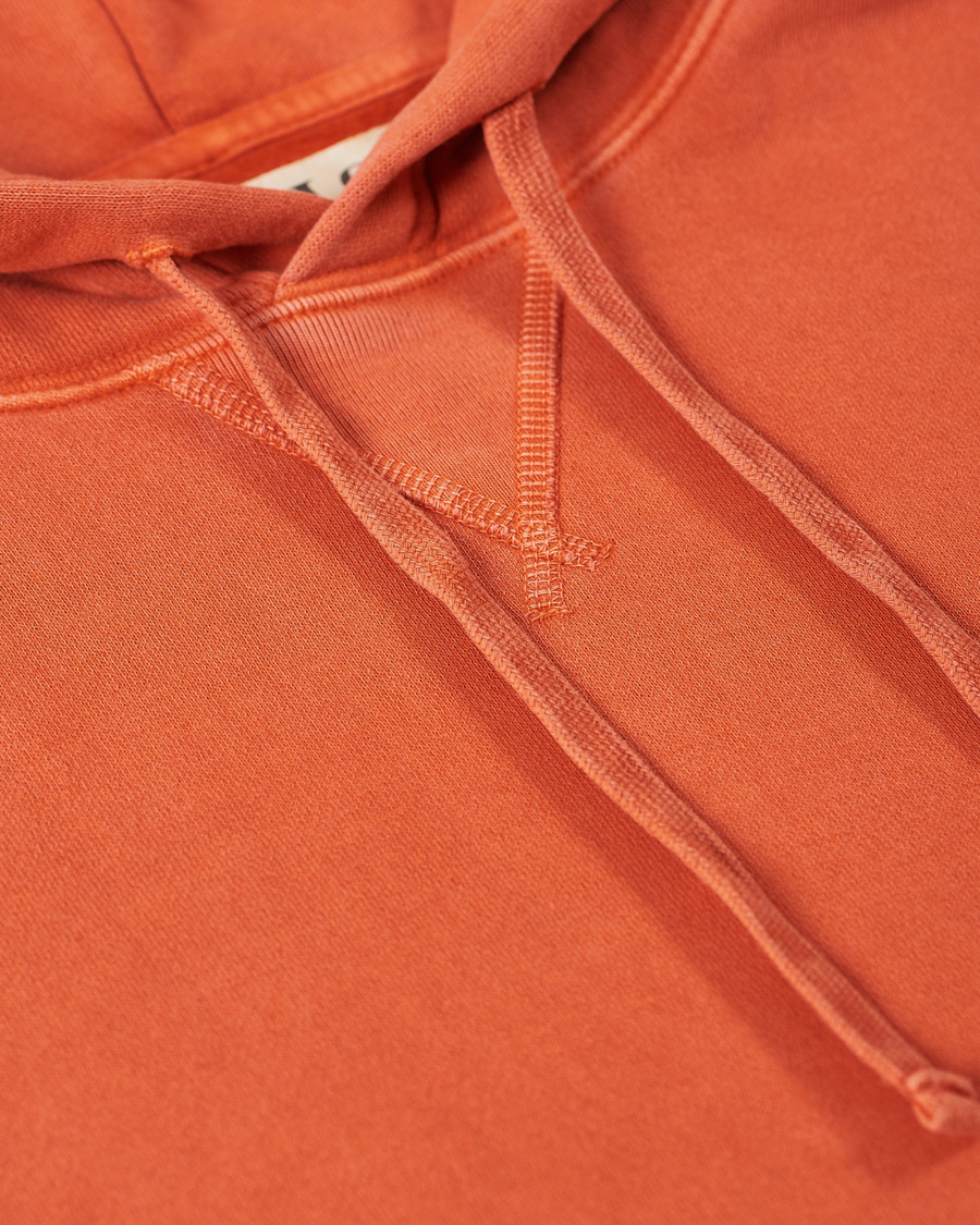 Herre | Gensere | Polo Ralph Lauren | Garment Dyed Fleece Hoodie College Orange
