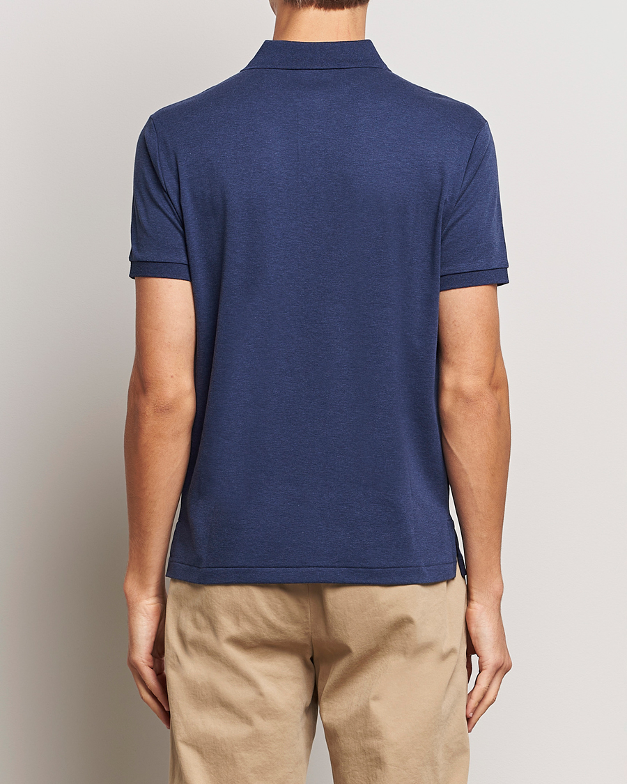 Herre | Pikéer | Polo Ralph Lauren | Luxury Pima Cotton Polo Spring Navy Heather
