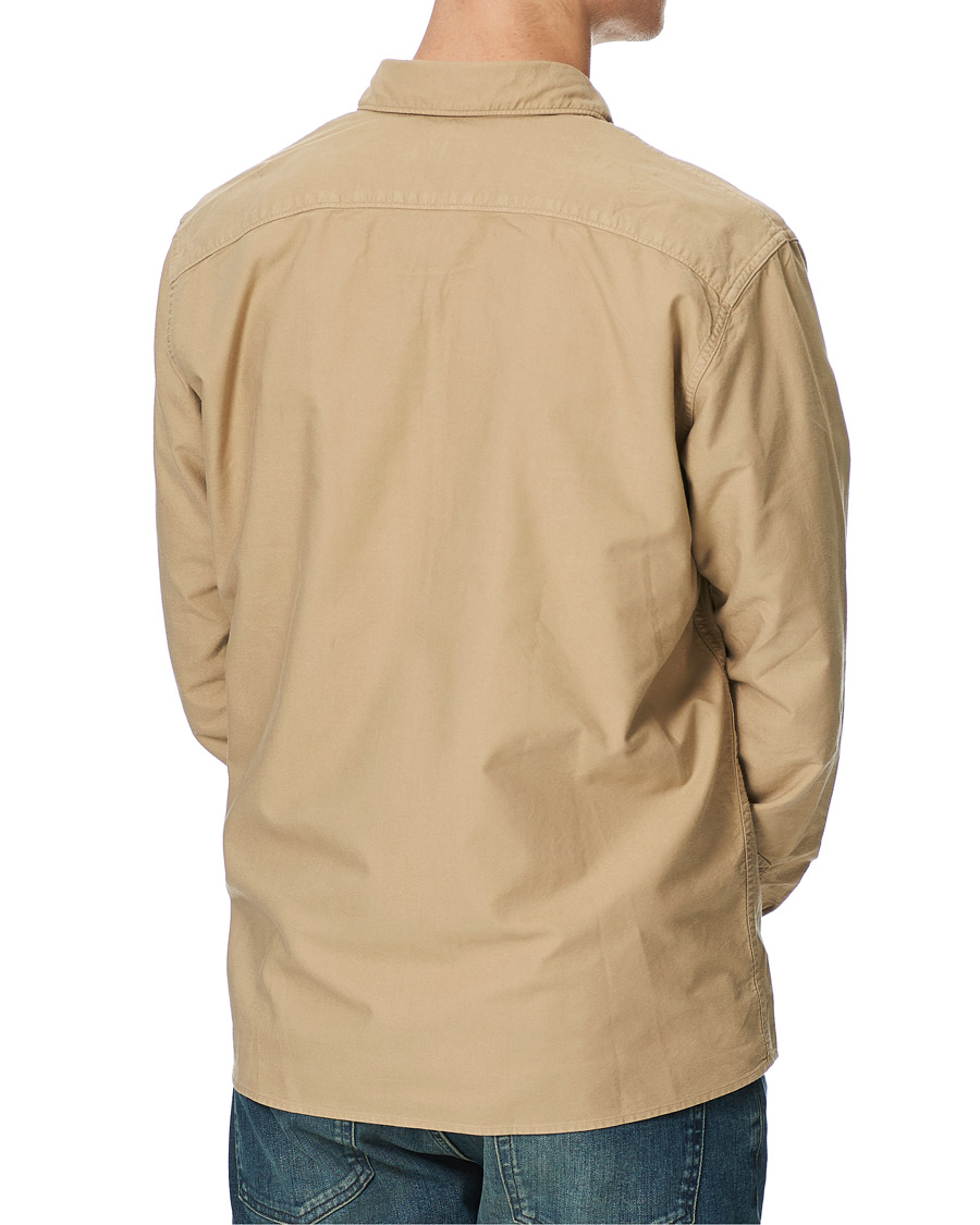 Herre | Skjorter | Polo Ralph Lauren | Garment Dyed Oxford Full-Zip Overshirt Surrey Tan