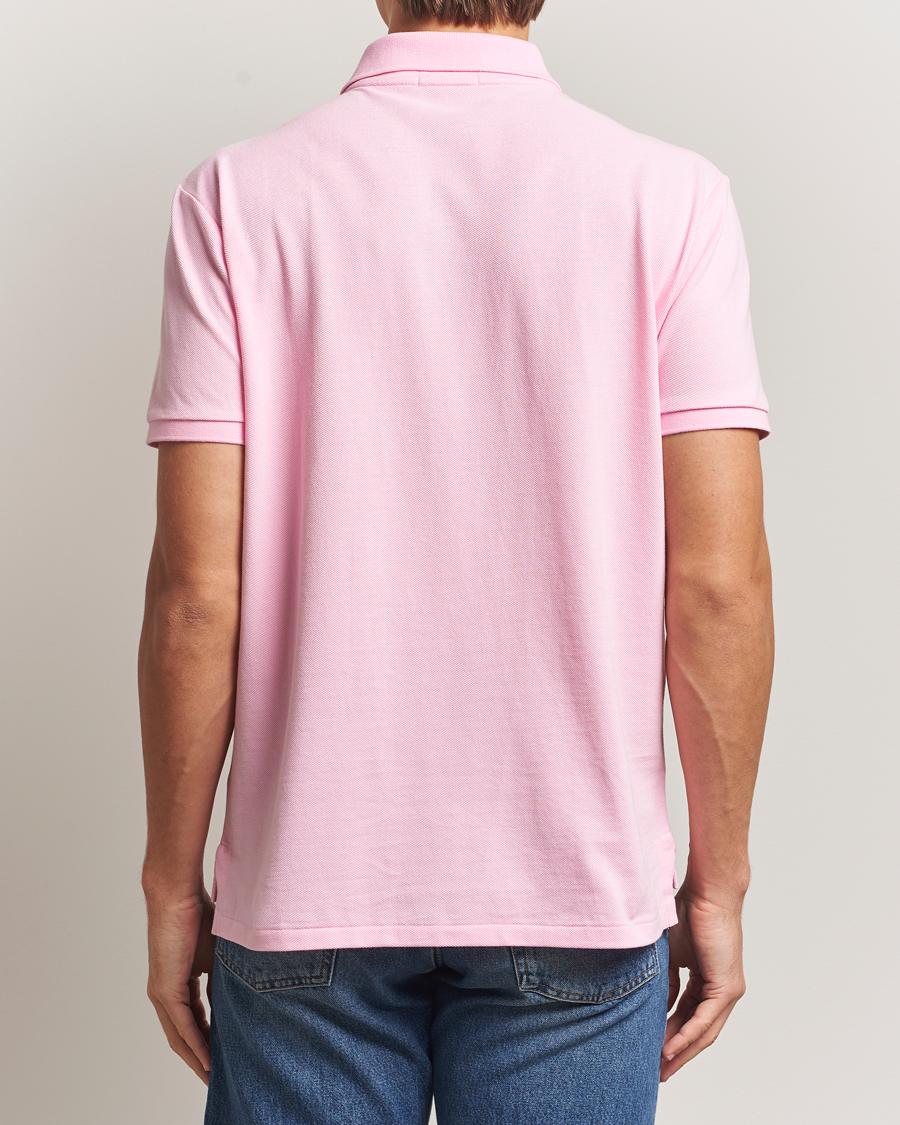 Herre | Pikéer | Polo Ralph Lauren | Custom Slim Fit Polo Carmel Pink