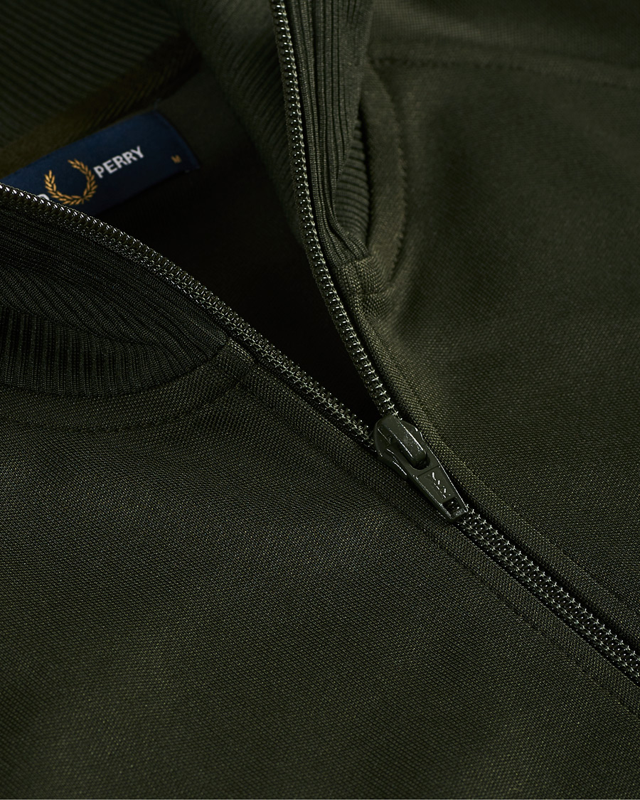 Herre | Gensere | Fred Perry | Gold Taped Track Jacket Green