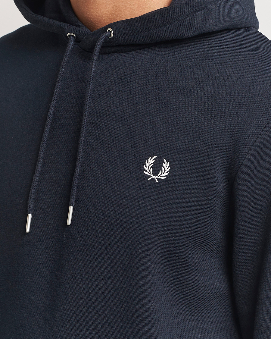 Herre | Gensere | Fred Perry | Tipped Hoodie Navy