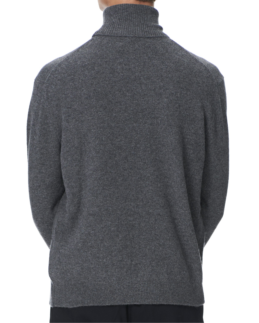 Herre | Gensere | Samsøe Samsøe | Samsøe & Samsøe Viktor Knitted Wool Rollneck Grey Mel