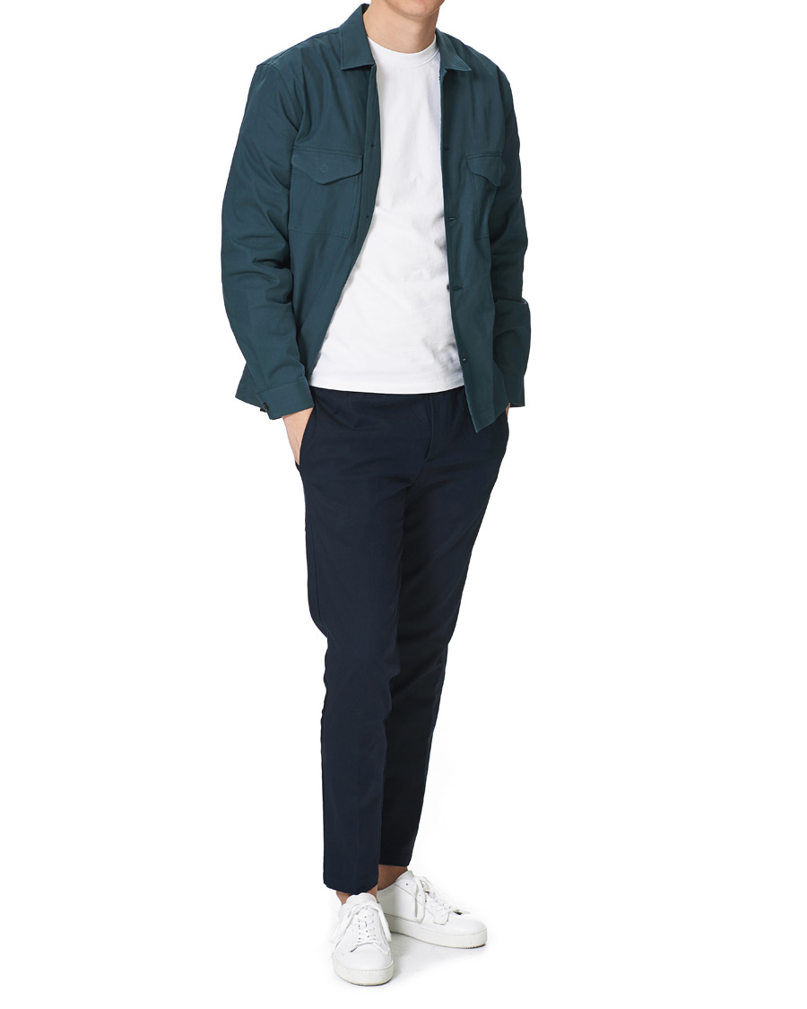 Herre | Skjorter | Paul Smith | Organic Cotton Overshirt Green