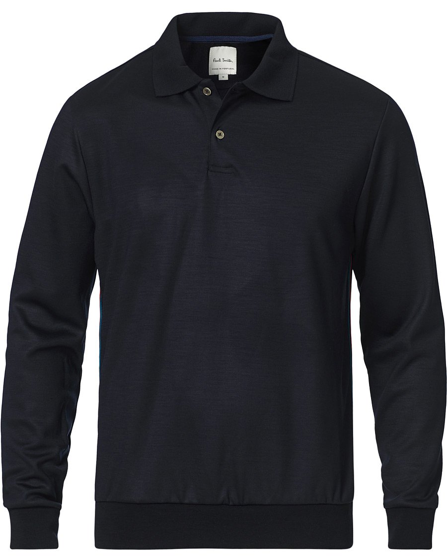 Herre | Gensere | Paul Smith | Taped Seam Polo Shirt Blues