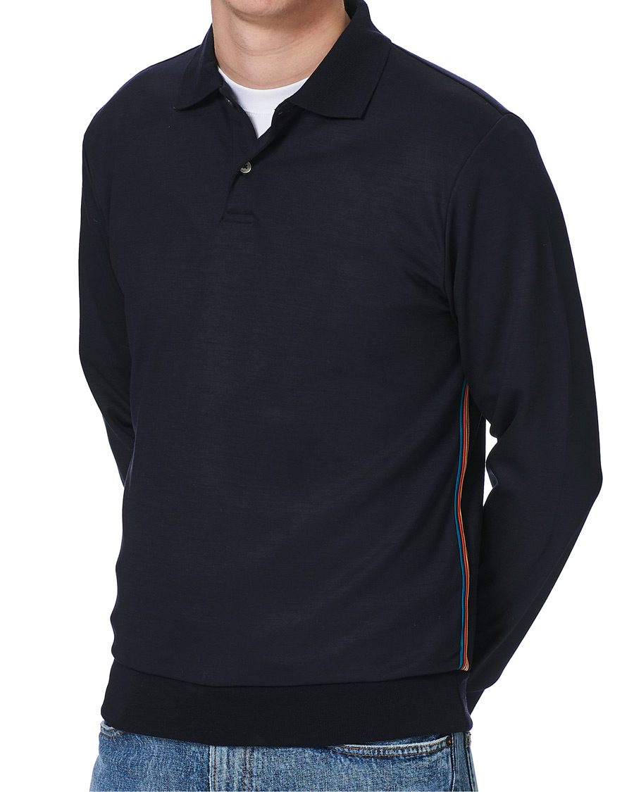 Herre | Gensere | Paul Smith | Taped Seam Polo Shirt Blues
