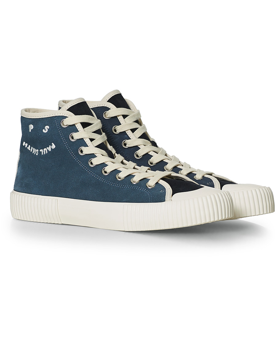 Herre | PS Paul Smith Kibby Canvas High Top Blues | PS Paul Smith | Kibby Canvas High Top Blues