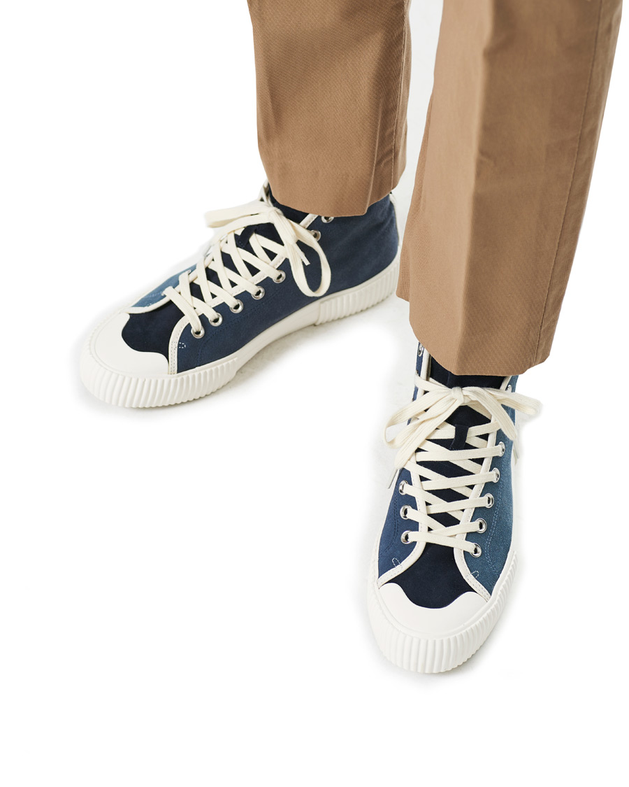 Herre | PS Paul Smith Kibby Canvas High Top Blues | PS Paul Smith | Kibby Canvas High Top Blues