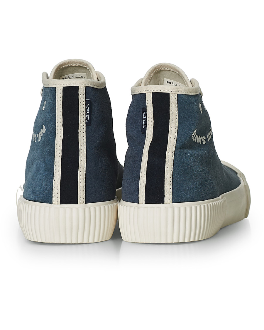 Herre | PS Paul Smith Kibby Canvas High Top Blues | PS Paul Smith | Kibby Canvas High Top Blues