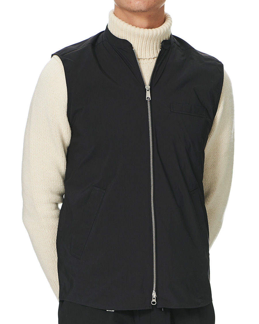 Herre | Jakker | Eton | Wind Vest Black