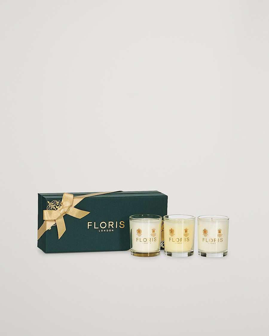 Herre | | Floris London | Mini Candle Set 3x70g