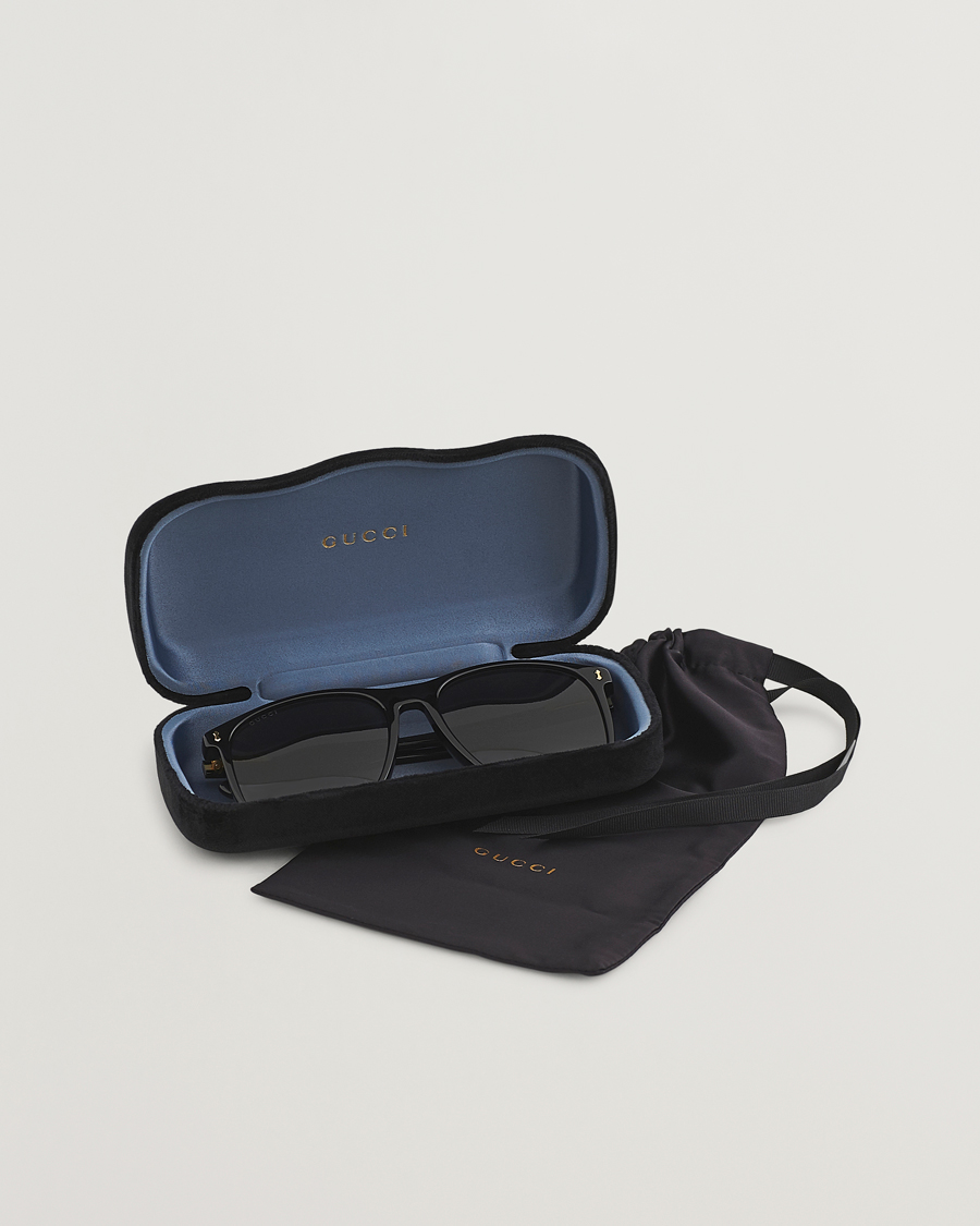 Herre | Gucci GG1041S Sunglasses Black Grey | Gucci | GG1041S Sunglasses Black Grey
