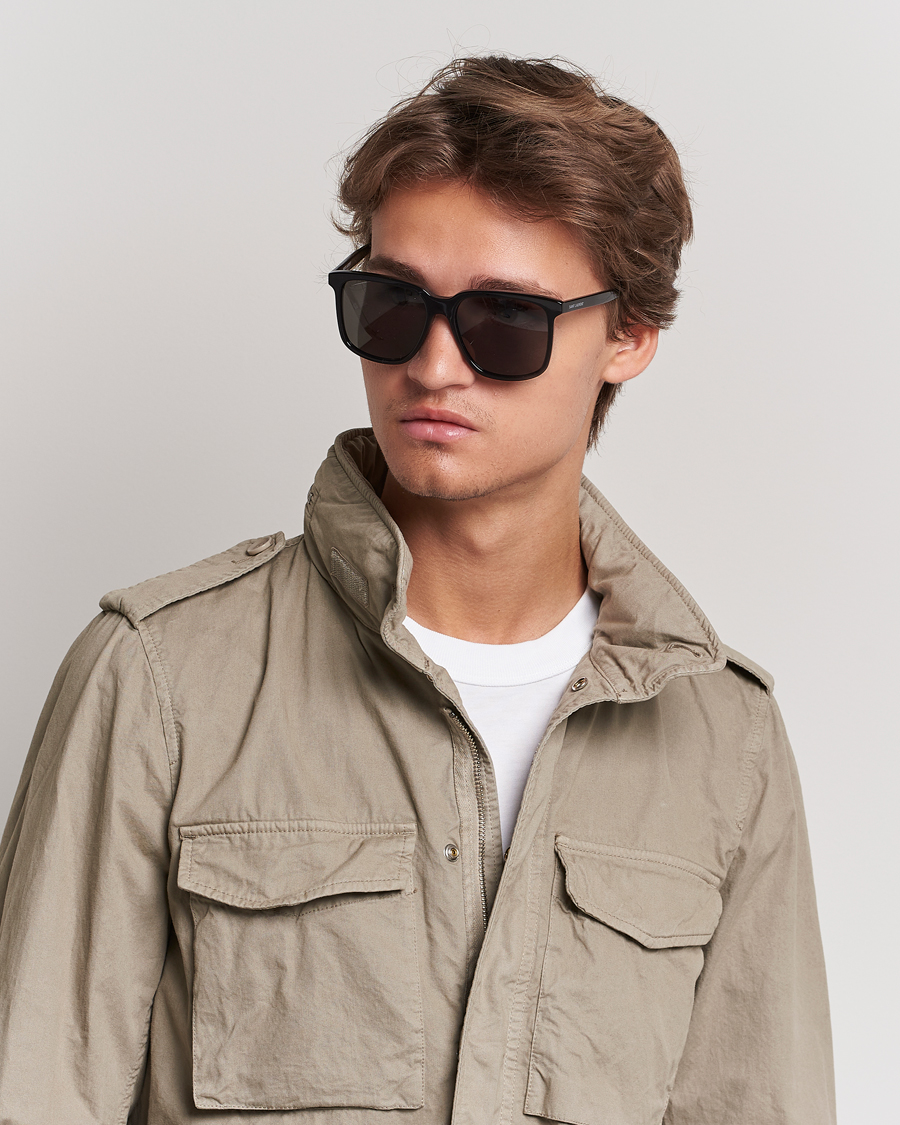 Herre | Saint Laurent SL 480 Sunglasses Black | Saint Laurent | SL 480 Sunglasses Black