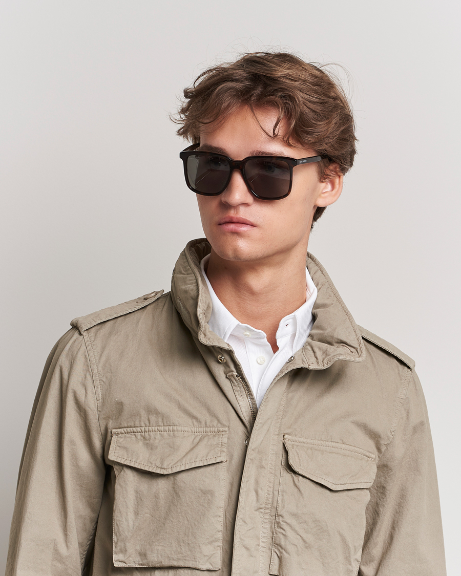 Herre | Saint Laurent SL 480 Sunglasses Havana Grey | Saint Laurent | SL 480 Sunglasses Havana Grey
