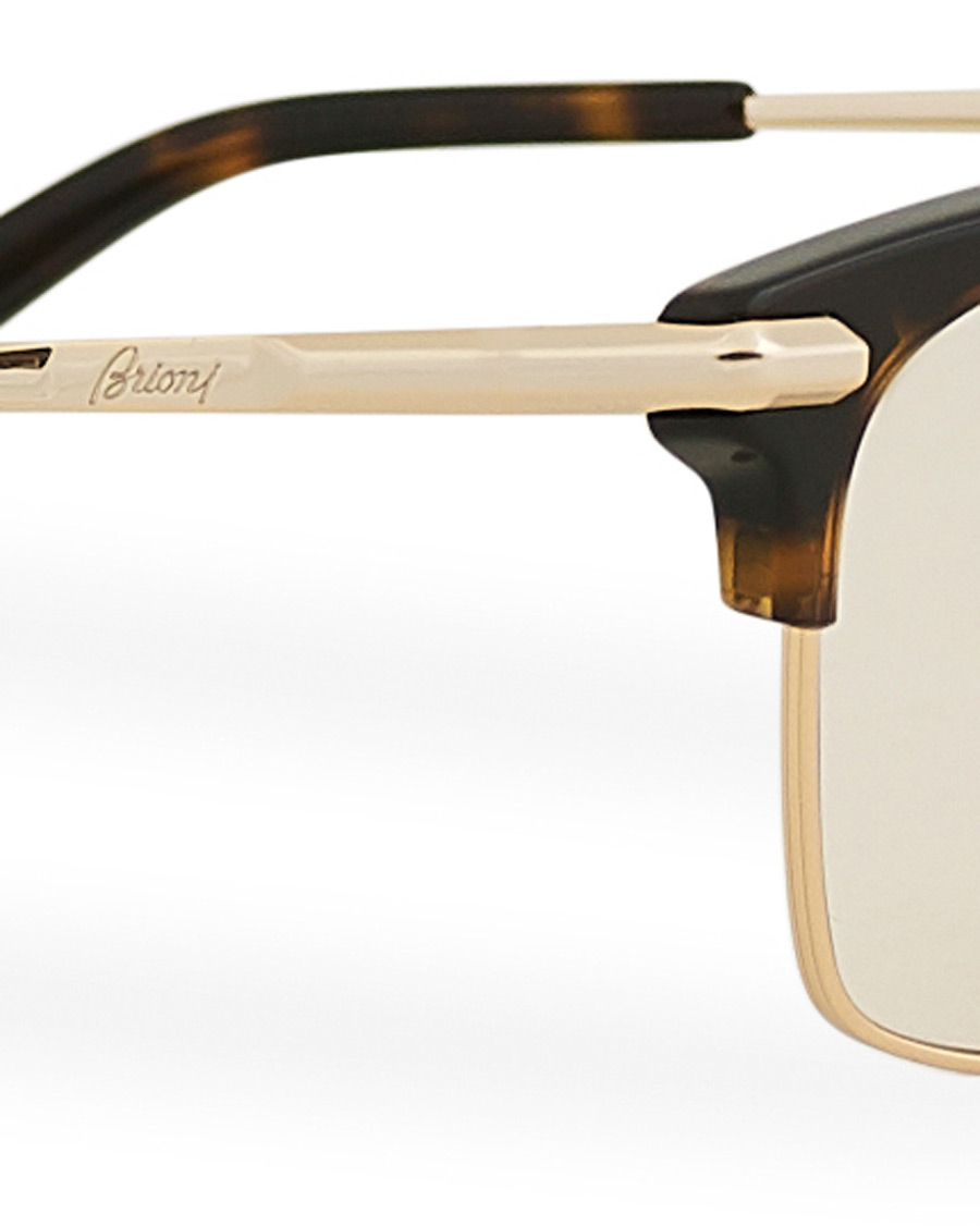 Herre | Brioni BR0093S Sunglasses Havana Gold | Brioni | BR0093S Sunglasses Havana Gold