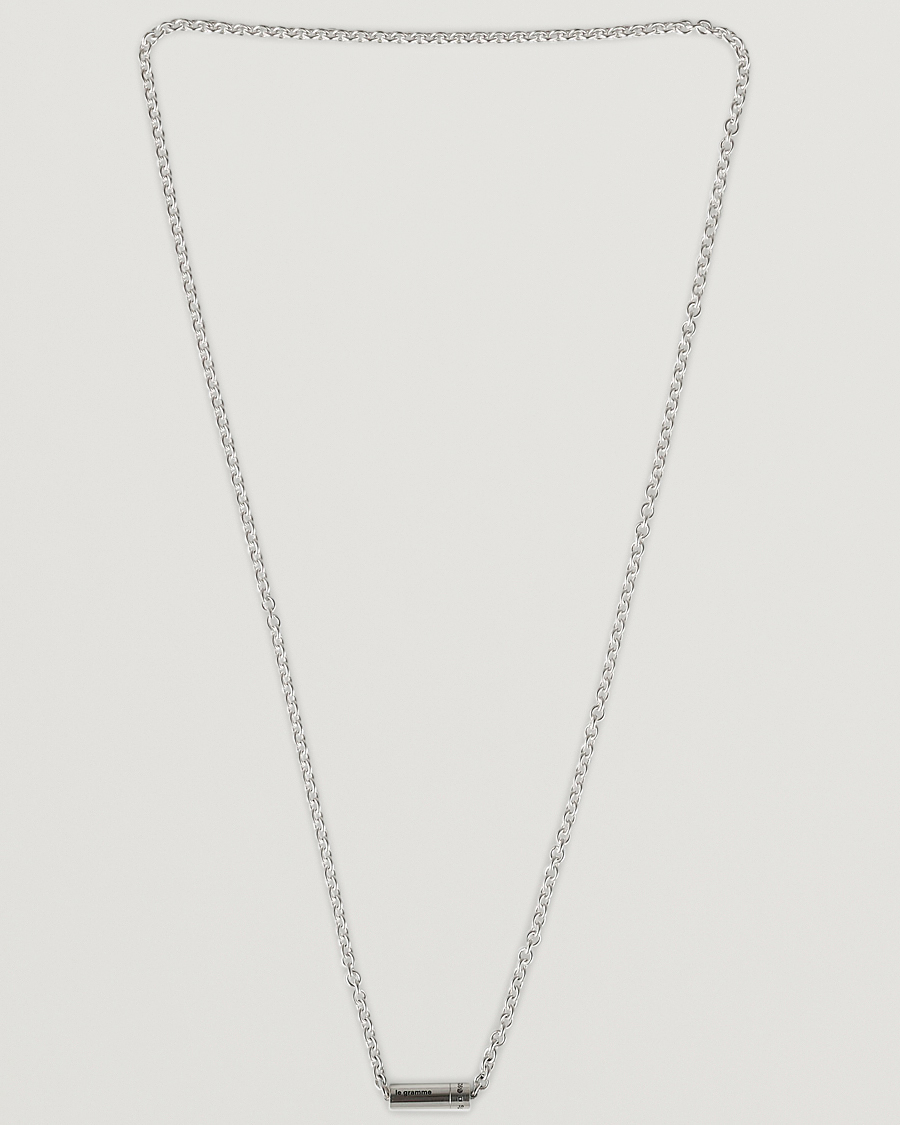 Herre | Smykker | LE GRAMME | Chain Cable Necklace Sterling Silver 27g