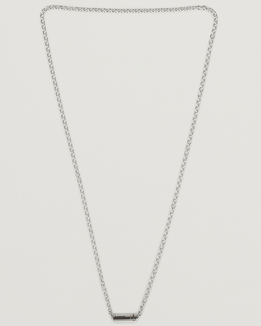 Herre | LE GRAMME Chain Cable Necklace Sterling Silver 27g | LE GRAMME | Chain Cable Necklace Sterling Silver 27g