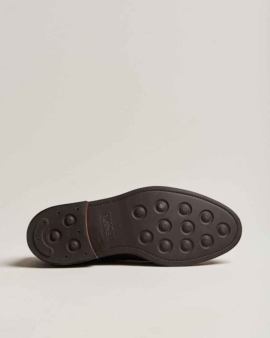 Herre | Derbys | Crockett & Jones | Pembroke Derbys Dainite Sole Dark Brown Suede