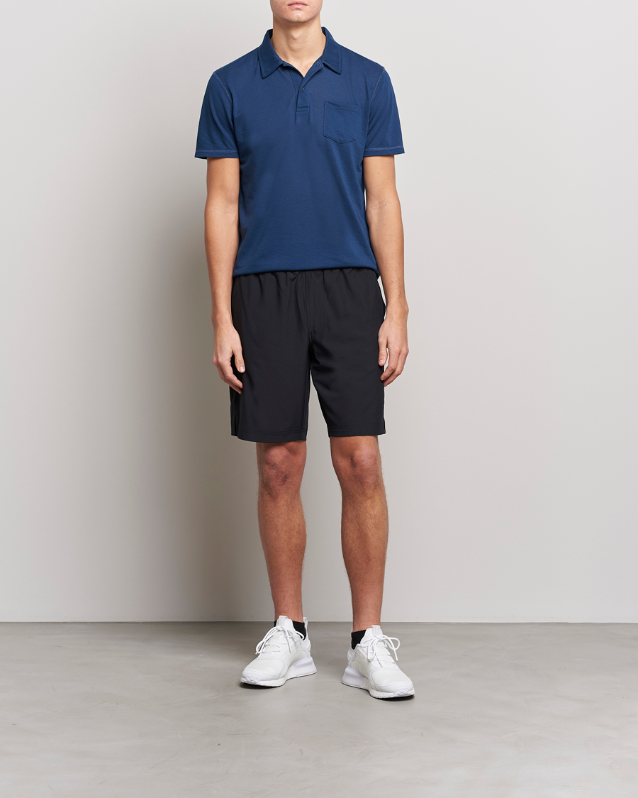 Herre | Pikéer | Sunspel | Active Pique Polo Navy