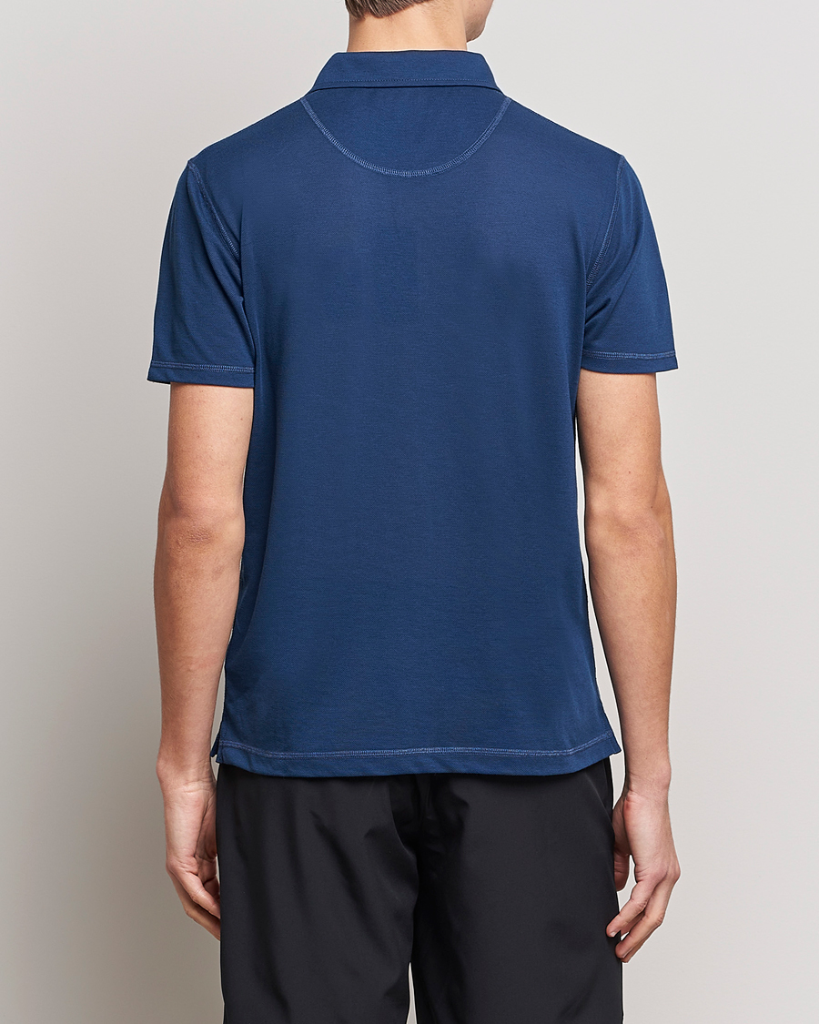 Herre | Pikéer | Sunspel | Active Pique Polo Navy