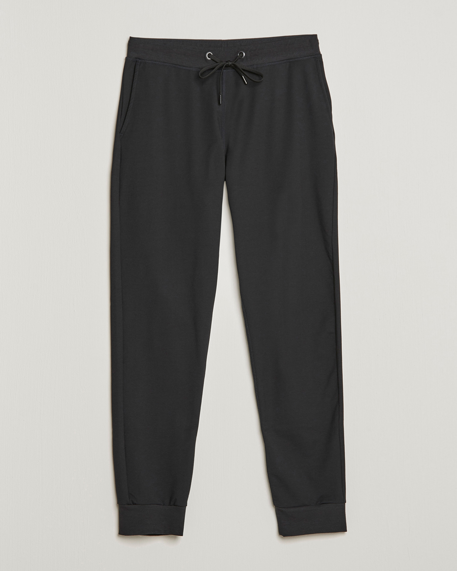 Herre | | Sunspel | Active Track Pants Black