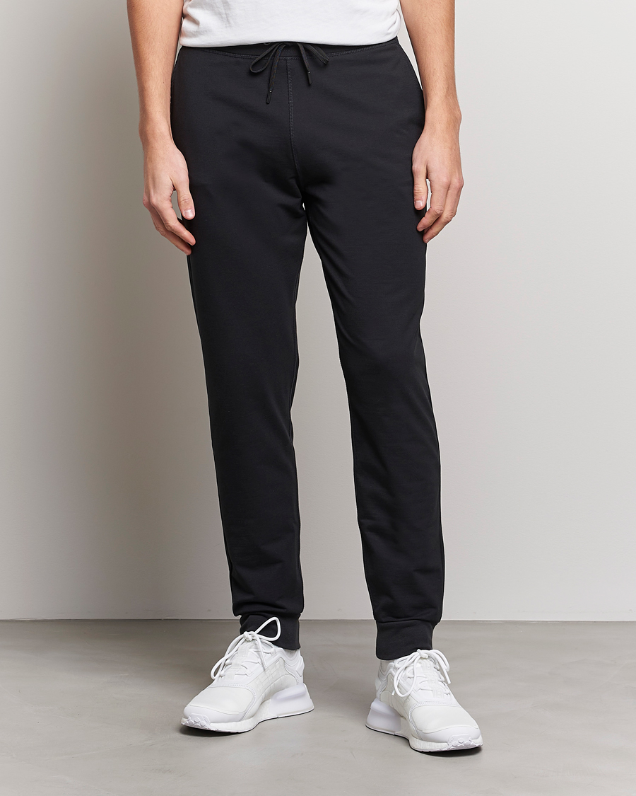 Herre | | Sunspel | Active Track Pants Black