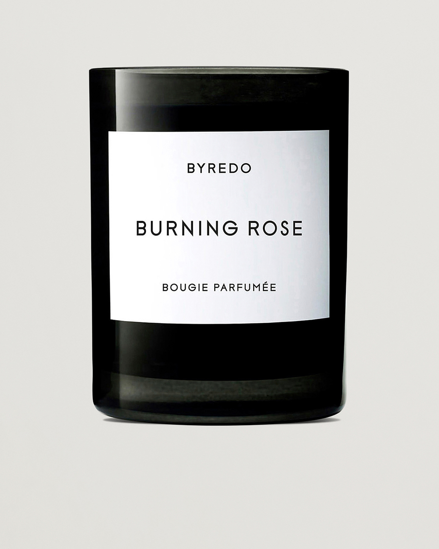 Herre | Duftlys | BYREDO | Candle Burning Rose 240gr