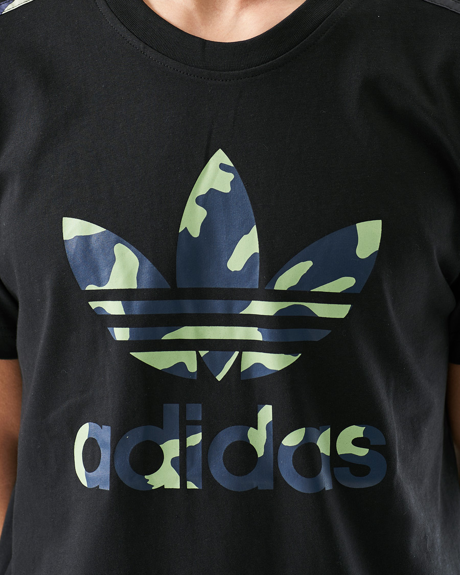 Herre | T-Shirts | adidas Originals | Camo Infill Tee Black