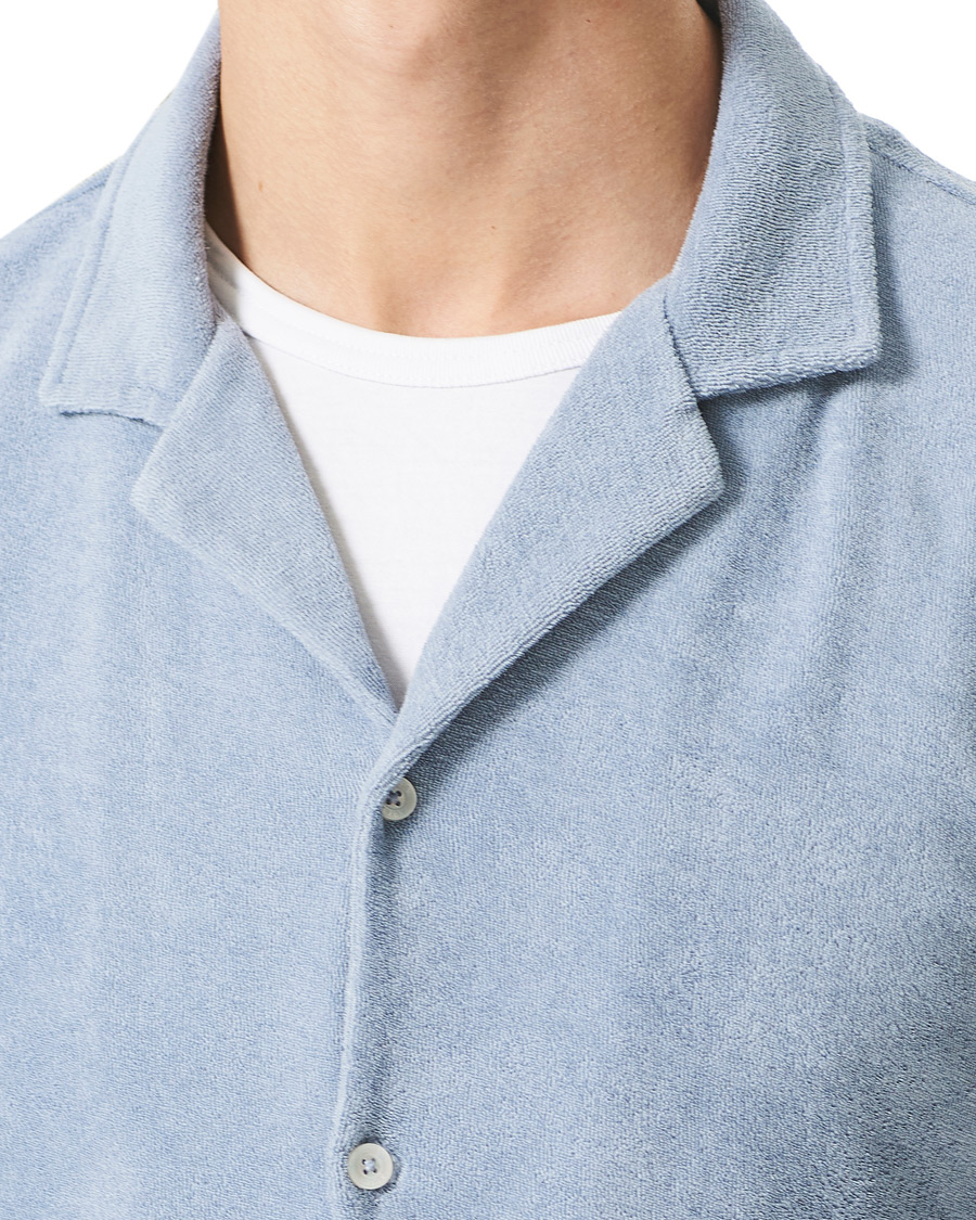 Herre | Skjorter | Altea | Terry Bowling Shirt Light Blue