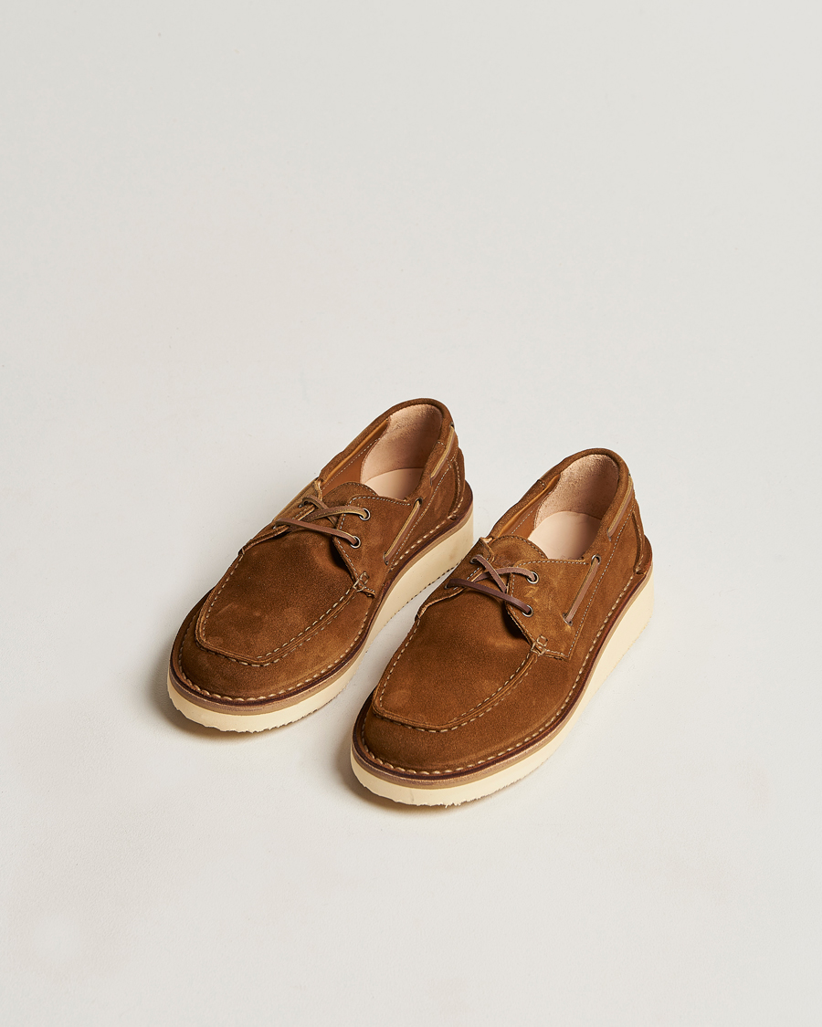 Herre | | Astorflex | Boatflex Moccasin Brown Suede