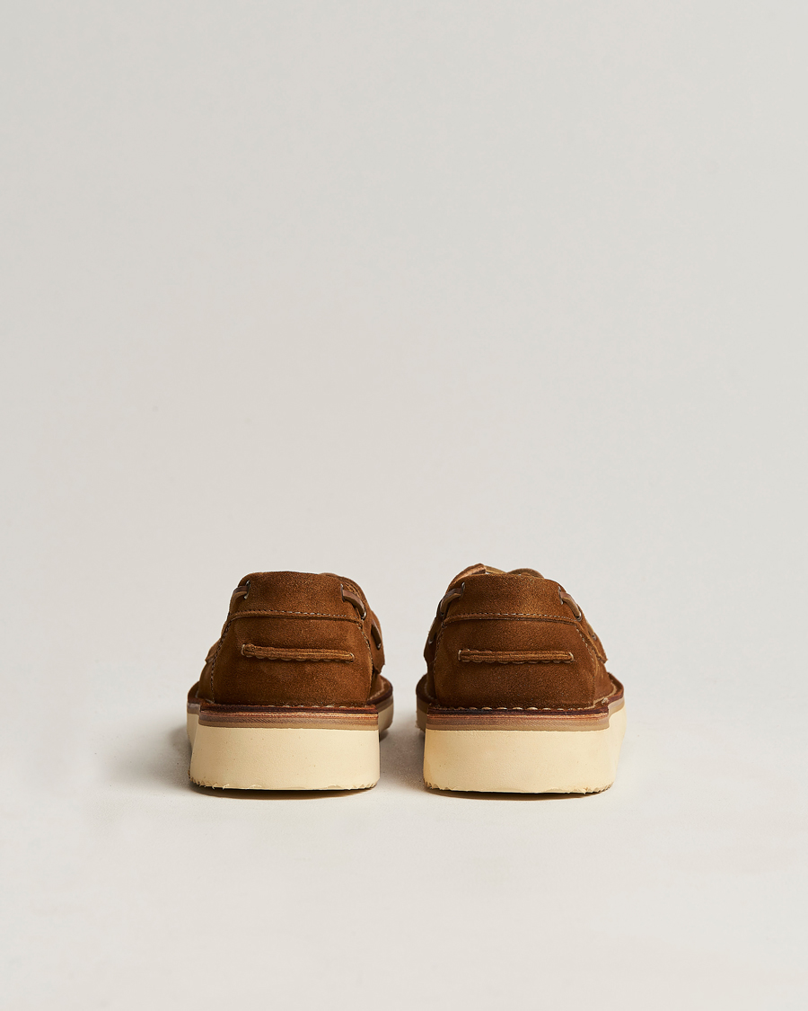 Herre | Astorflex Boatflex Moccasin Brown Suede | Astorflex | Boatflex Moccasin Brown Suede