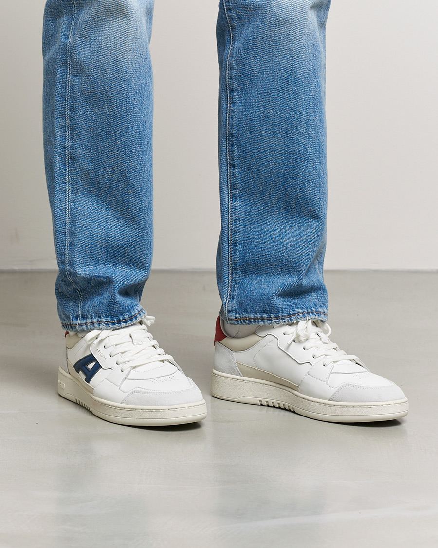 Herre | Axel Arigato A-Dice Lo Sneaker Blue/Red | Axel Arigato | A-Dice Lo Sneaker Blue/Red