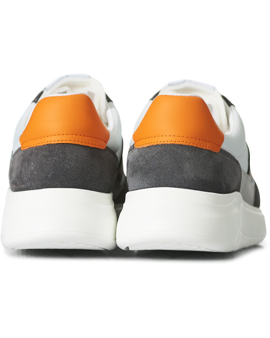 Herre | Axel Arigato Genesis Vintage Runner Sneaker Light Grey/Black/Orange | Axel Arigato | Genesis Vintage Runner Sneaker Light Grey/Black/Orange