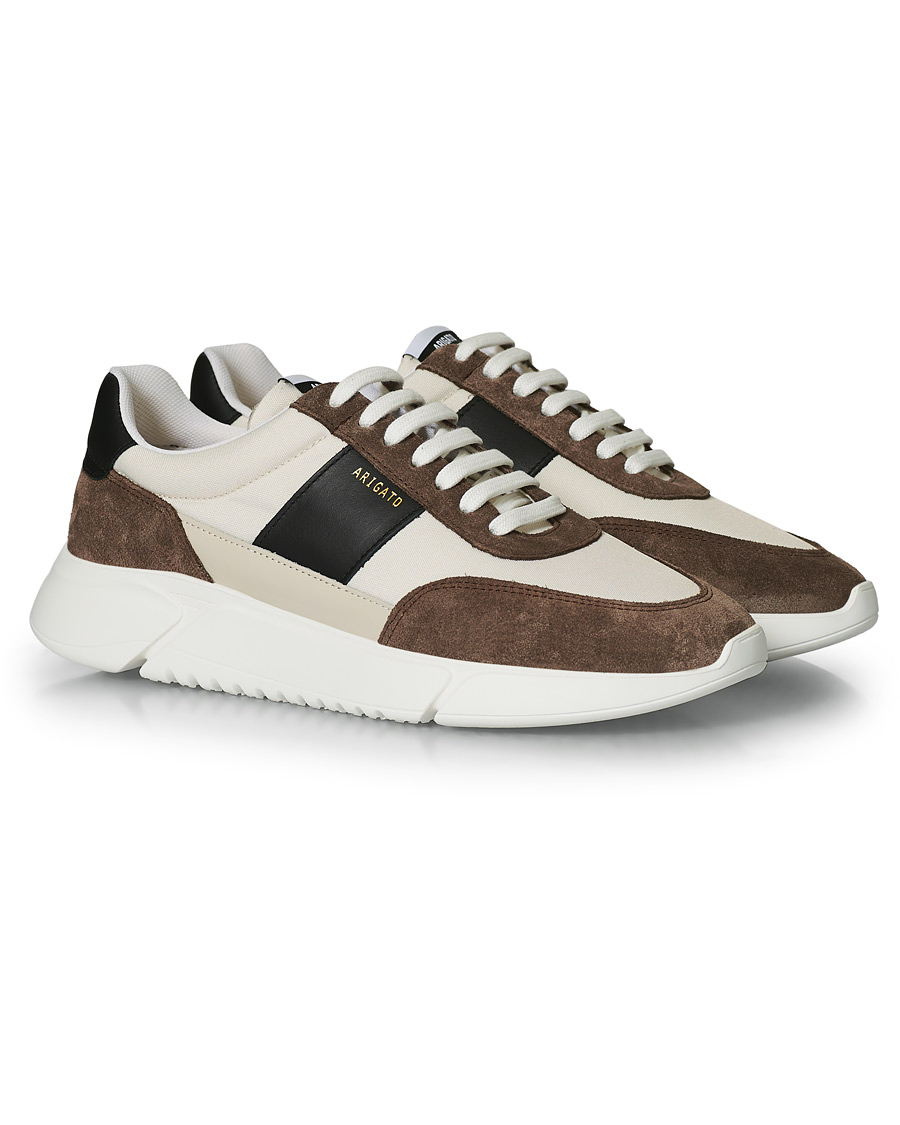 Herre | Axel Arigato Genesis Vintage Runner Sneaker Beige/Brown/Black | Axel Arigato | Genesis Vintage Runner Sneaker Beige/Brown/Black