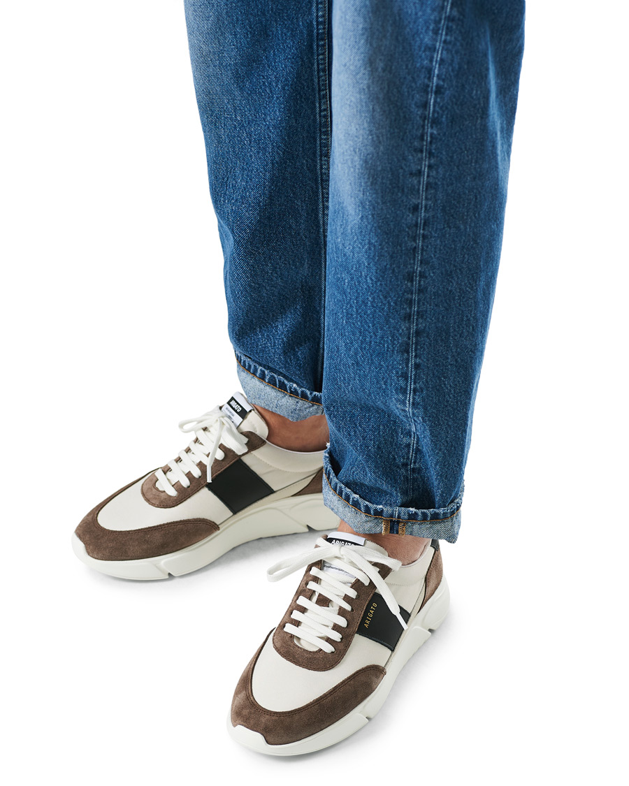 Herre | Axel Arigato Genesis Vintage Runner Sneaker Beige/Brown/Black | Axel Arigato | Genesis Vintage Runner Sneaker Beige/Brown/Black