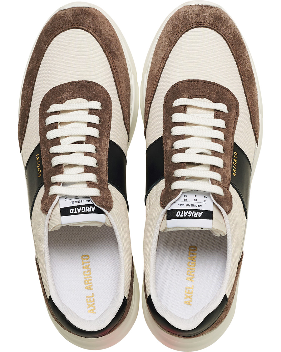 Herre | Axel Arigato Genesis Vintage Runner Sneaker Beige/Brown/Black | Axel Arigato | Genesis Vintage Runner Sneaker Beige/Brown/Black