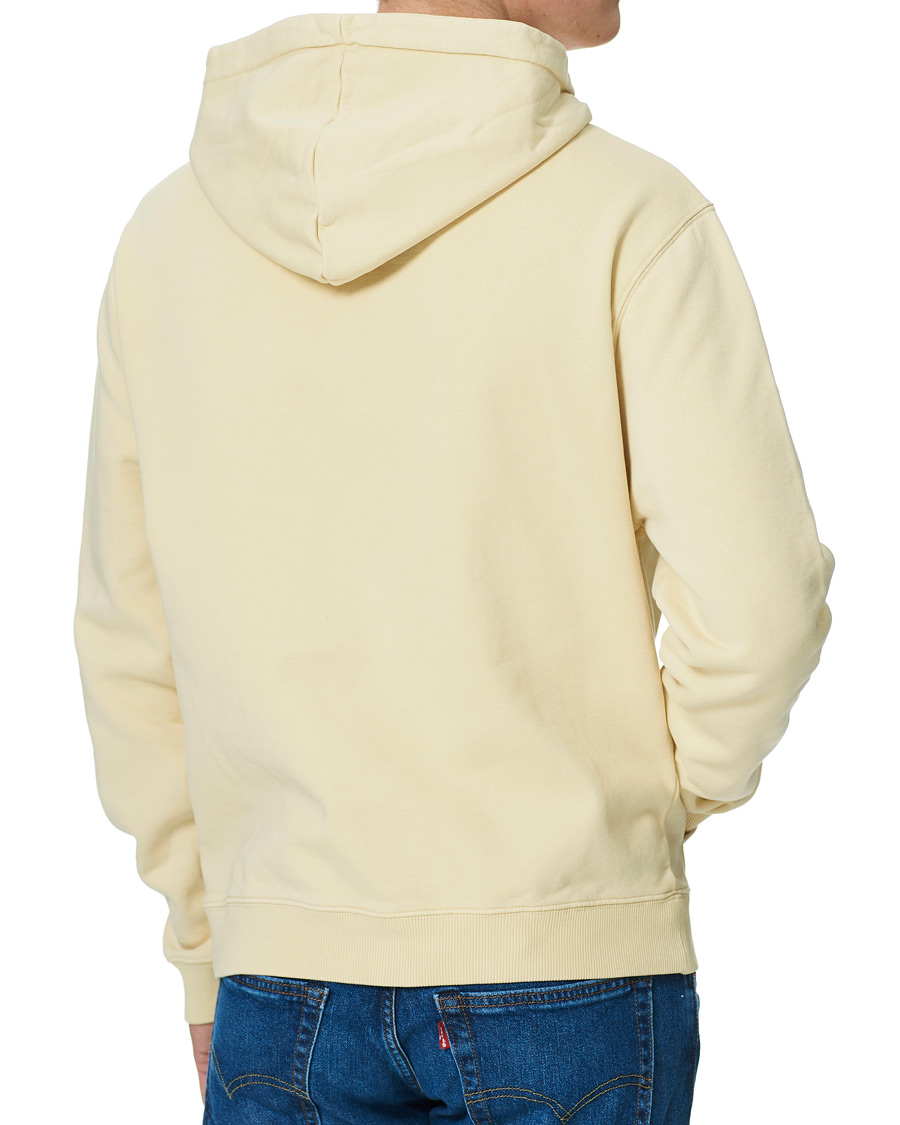 Herre | Gensere | Axel Arigato | Focus Logo Hoodie Natural Yellow
