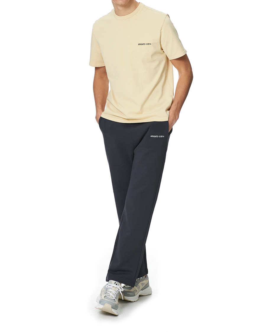 Herre | T-Shirts | Axel Arigato | London Tee Natural Yellow