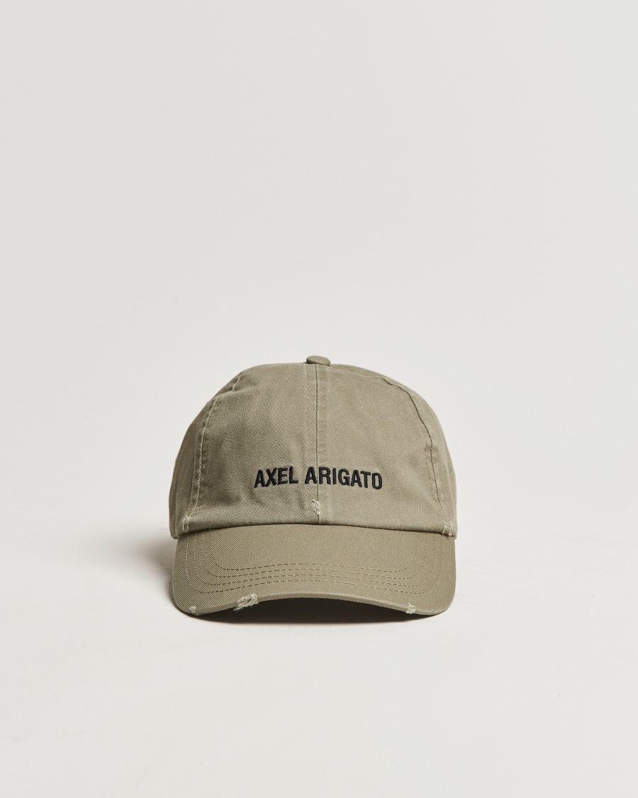 Herre | Axel Arigato AA Logo Cap Olive | Axel Arigato | AA Logo Cap Olive