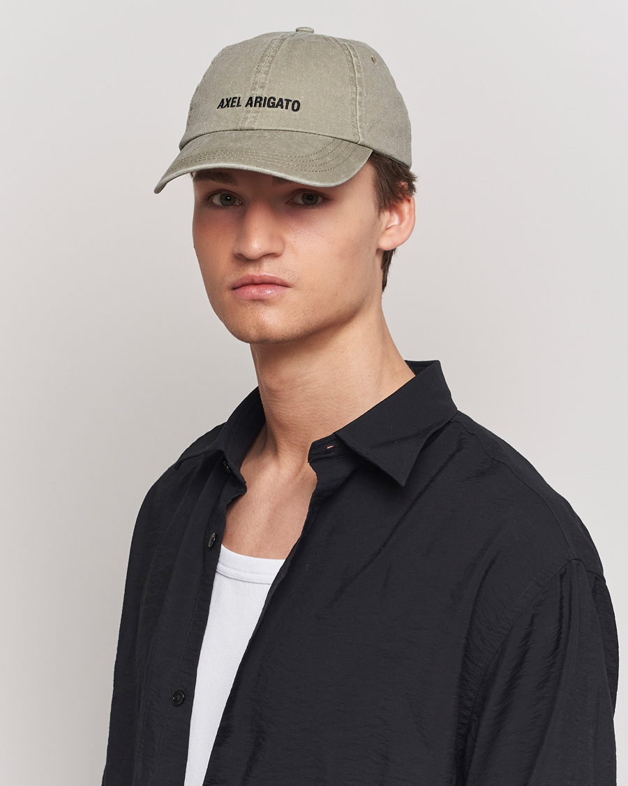 Herre | Contemporary Creators | Axel Arigato | AA Logo Cap Washed Beige