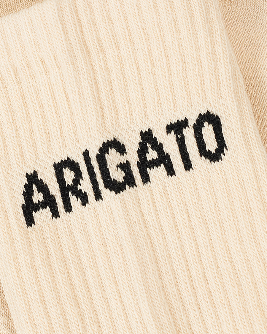 Herre | Undertøy | Axel Arigato | Logo Tube Socks Pale Beige