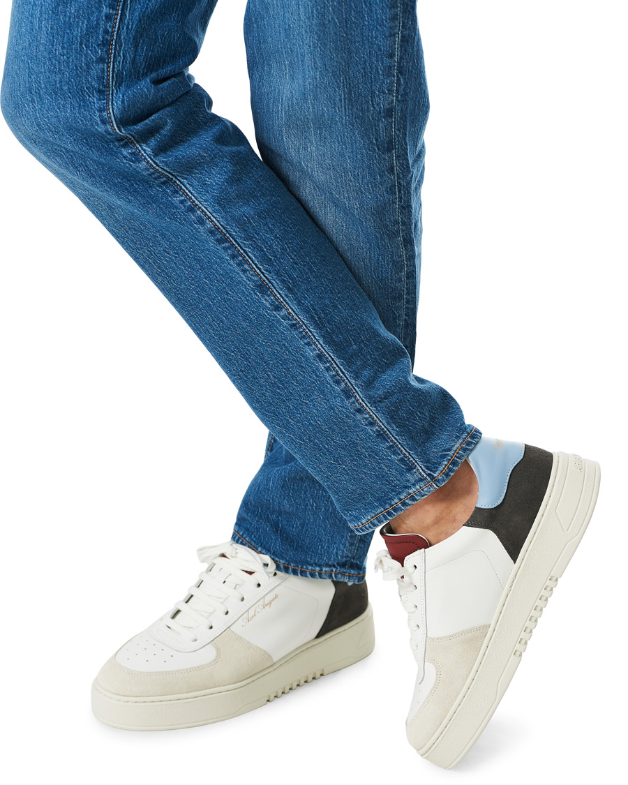 Herre | Axel Arigato Orbit Sneaker White/Blue/Red | Axel Arigato | Orbit Sneaker White/Blue/Red