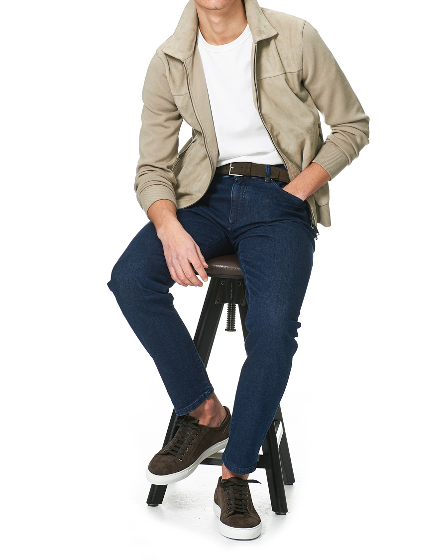 Herre | Jakker | Brioni | Wool/Suede Hybrid Jacket Beige
