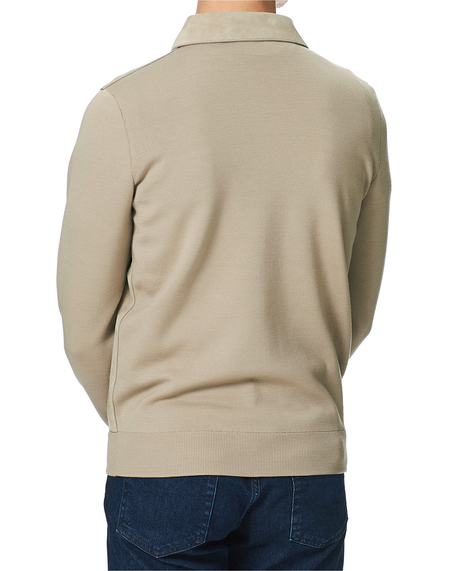 Herre | Jakker | Brioni | Wool/Suede Hybrid Jacket Beige