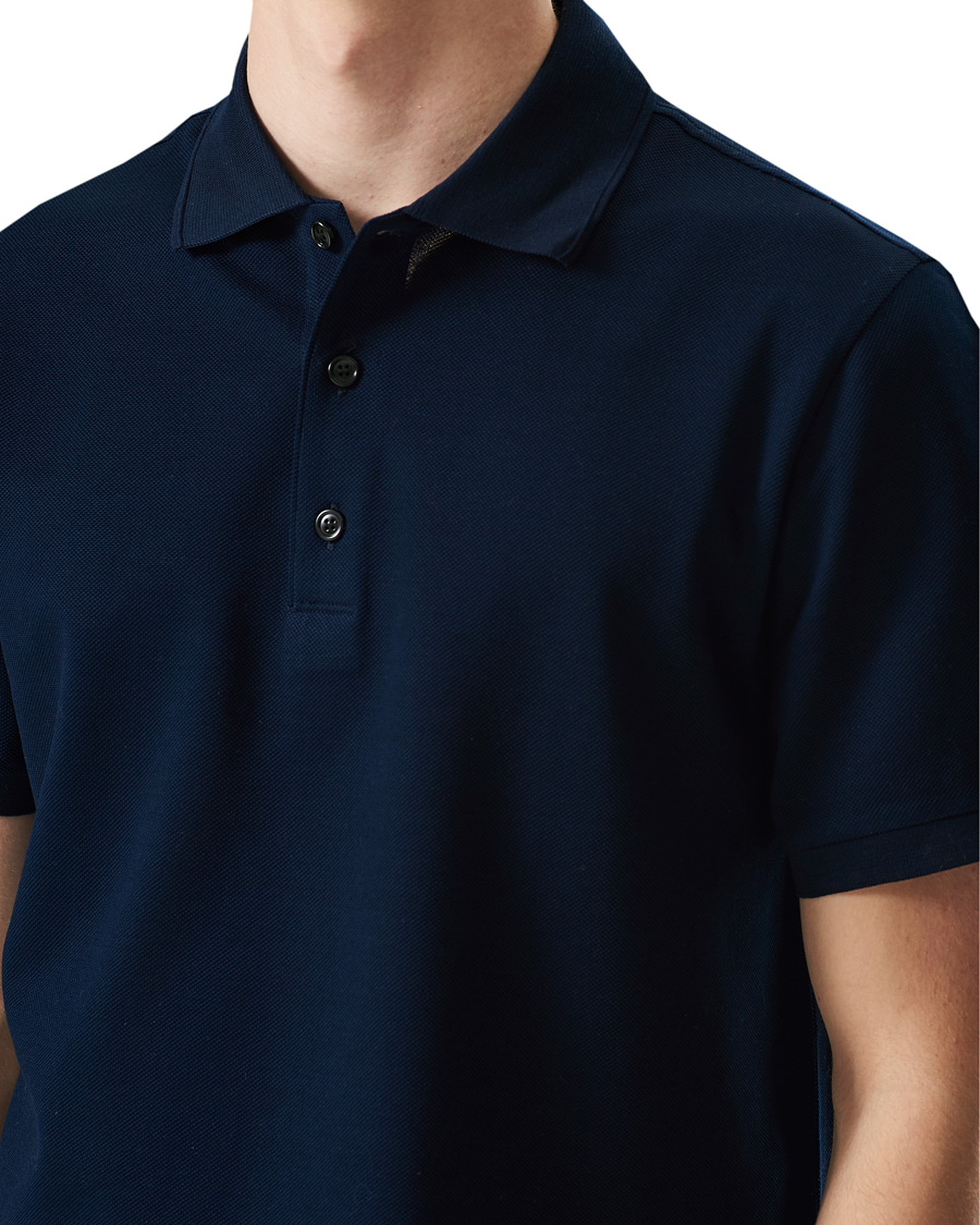 Herre | Pikéer | Brioni | Short Sleeve Piquet Polo Navy