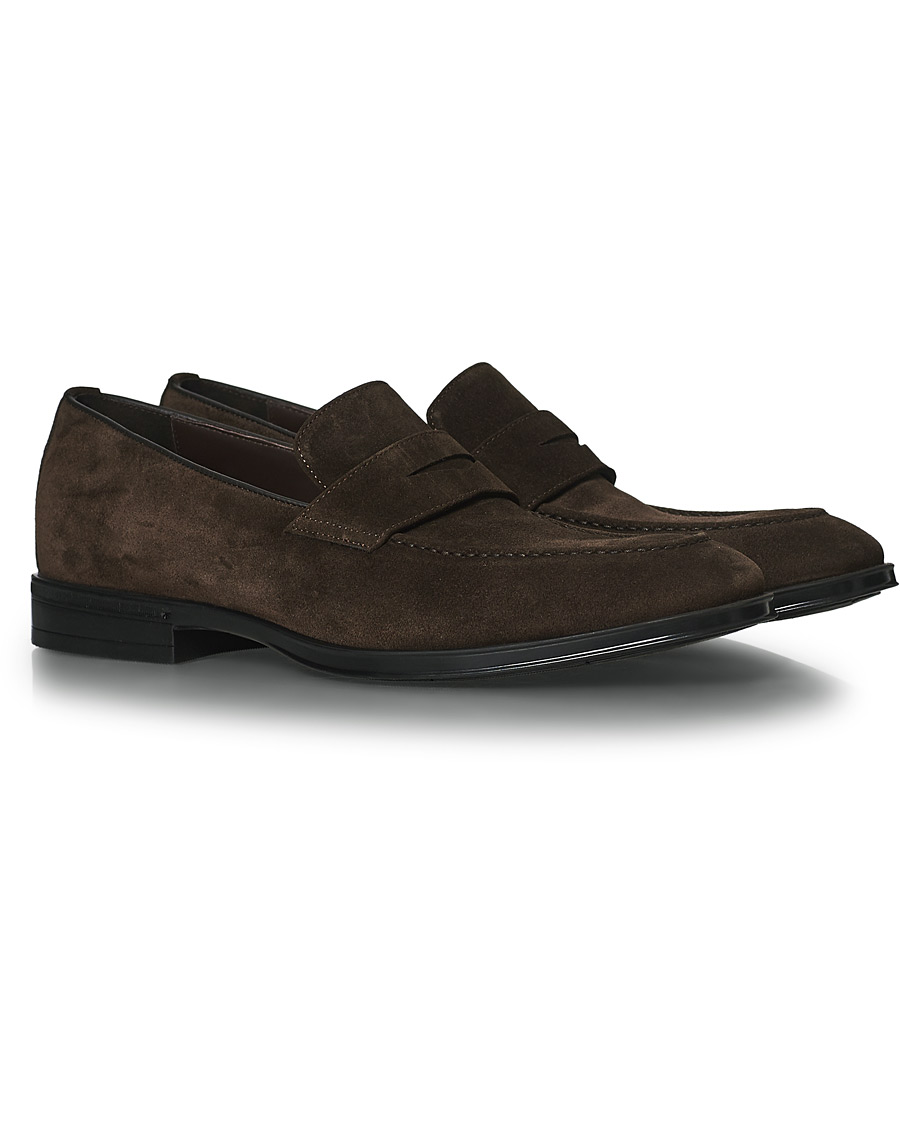 Herre | Canali Penny Loafer Dark Brown | Canali | Penny Loafer Dark Brown