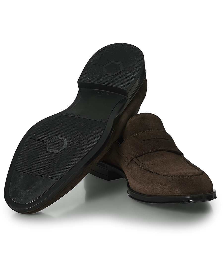 Herre | Canali Penny Loafer Dark Brown | Canali | Penny Loafer Dark Brown