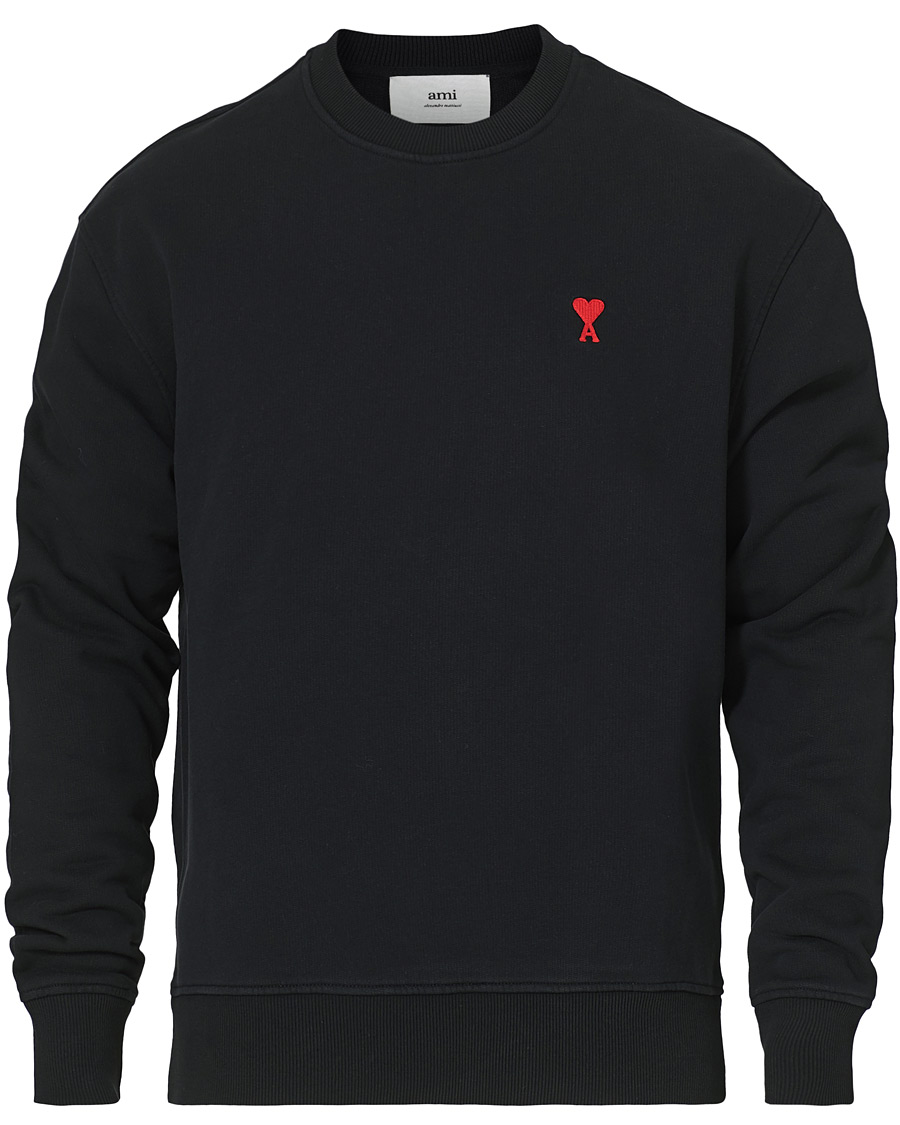 Herre | Gensere | AMI | Heart Logo Sweatshirt Black